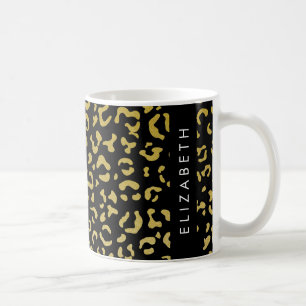 Mug Empreinte de léopard, Leopard d'or, Parties scinti