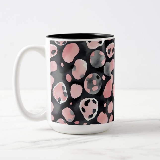 Mug Empreinte de léopard tendance (Gauche)
