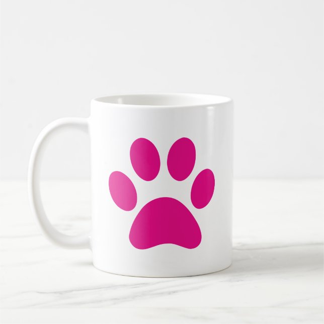 Mug Empreinte de patte (Gauche)