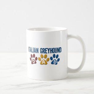 Mug Empreinte de patte 1 de papa d'épagneul de LÉVRI