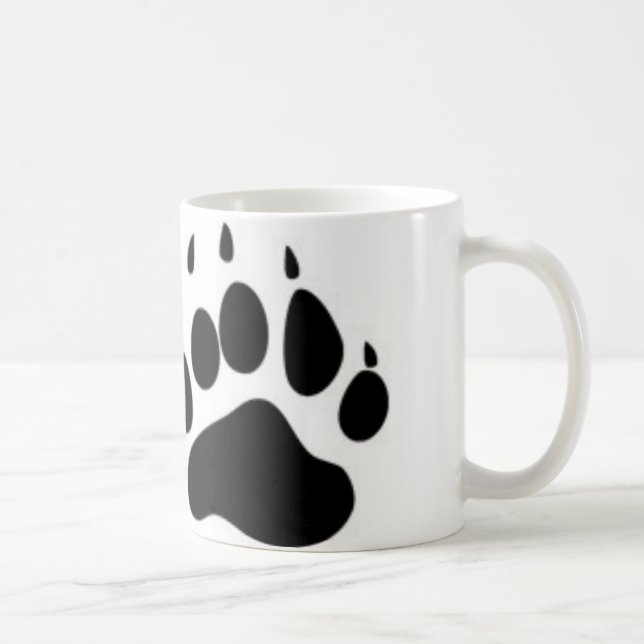 Mug Empreinte de patte d'ours (Droite)