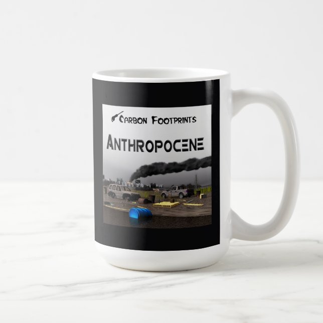 Mug Empreintes Carbone - Anthropocène (Droite)
