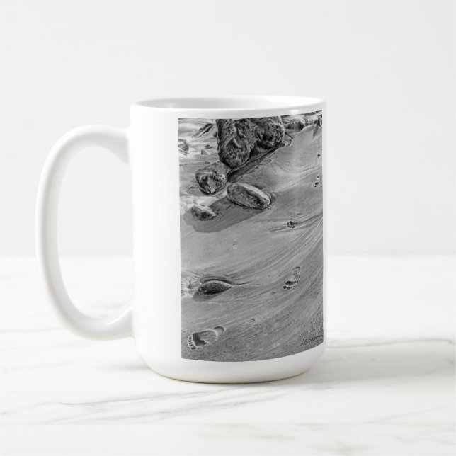 Mug Empreintes dans le sable (Gauche)