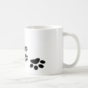Mug Empreintes de pas de chien