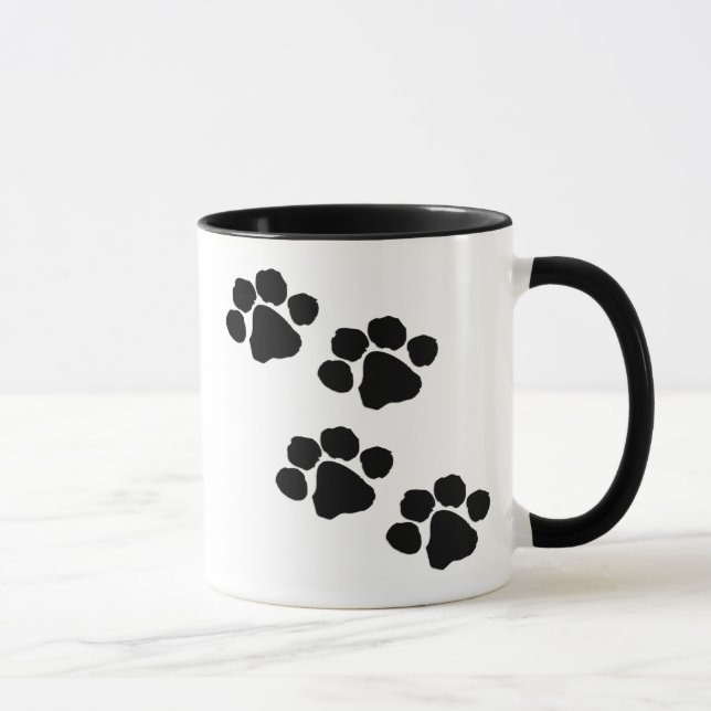 Mug Empreintes de pattes (Droite)