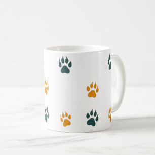 Mug Empreintes de pattes de chats vintages - Empreinte