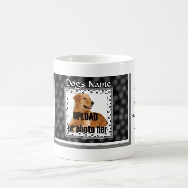 Mug empreintes de pattes Dog Memorial Keepsaké (Centre)