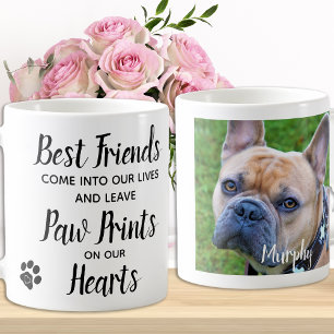 Mug Empreintes de pattes sur nos coeurs Pet Memorial P