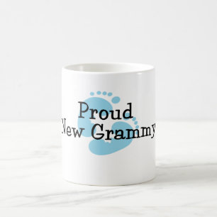 Mug Empreintes de pied de bébé garçon fière nouvelle G