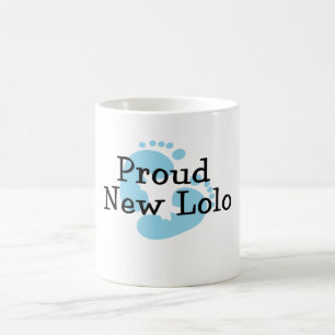 Mug Empreintes de pied de bébé garçon Nouveau Lolo fie