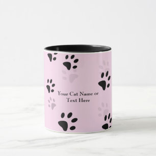 Mug Empreintes du chat