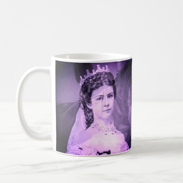 Mug Empress Elisabeth of Austria on - Sisi horse (Gauche)