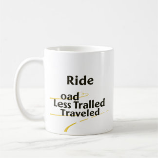 Mug Empruntez la route la moins fréquentée