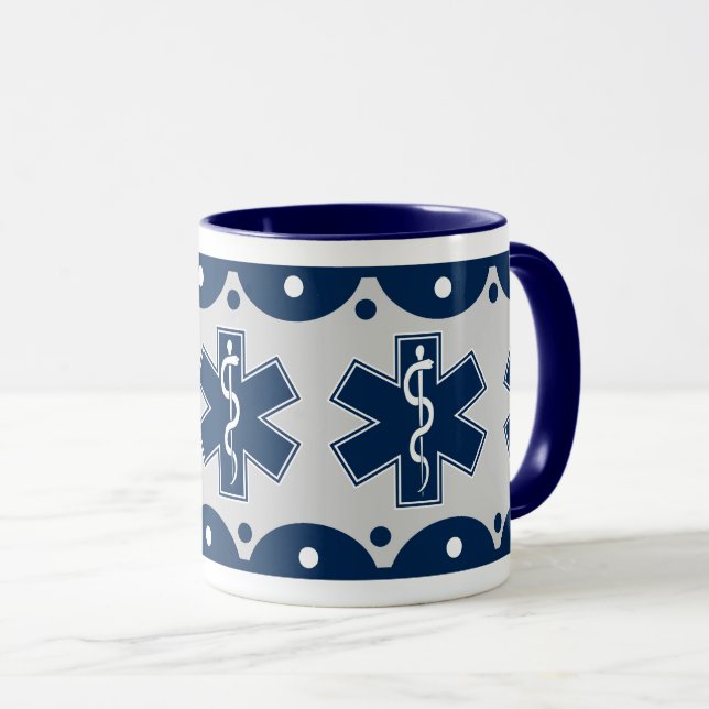 Mug EMS EMT paramétré (Devant droit)