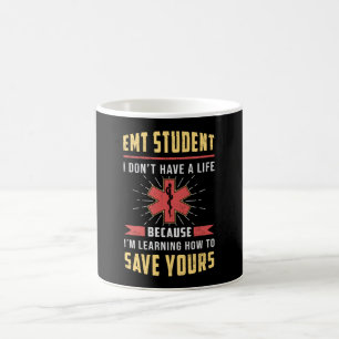 Mug EMT Étudiant Ambulance paramédicale EMS Infirmière
