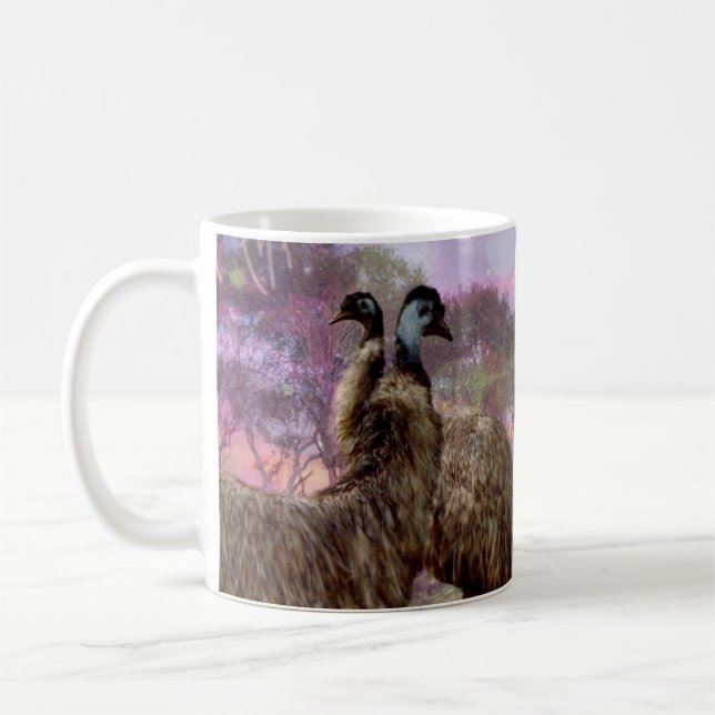 Mug Emu Courtship (Gauche)