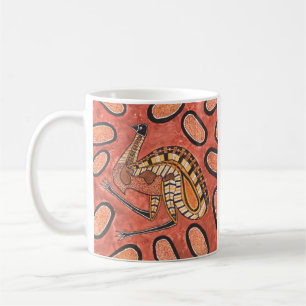 Mug Emu peinture artistique autochtone