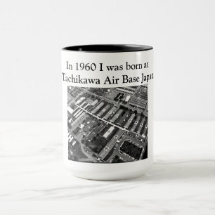 Mug En 1960 j'étais né à la base aérienne Japon de