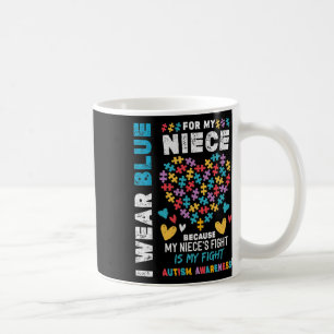 Mug En Avril, Je Porte Du Bleu Pour Ma Sensibilisation