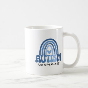 Mug En Avril Nous Portons Bleu Sensibilisation sur l'a