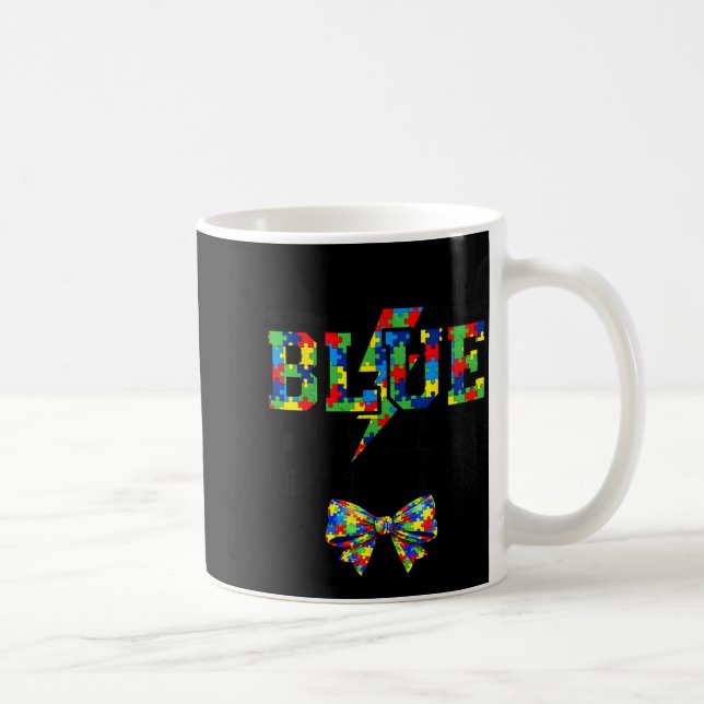 Mug en avril, portez un puzzle de sensibilisation à l' (Droite)