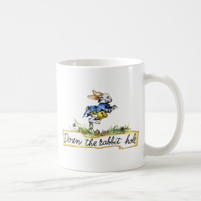 Mug En bas du trou du lapin (Droite)