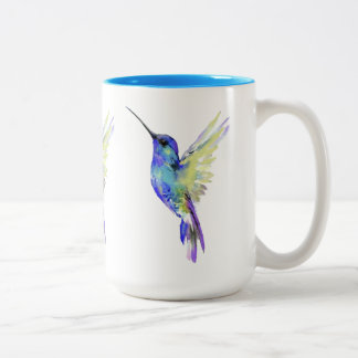 Mug en céramique bicolore « Flossie » Colibri