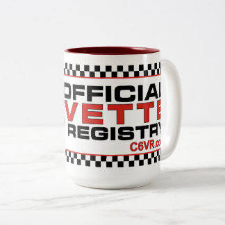 Mug en céramique C6VR à deux tons 15oz