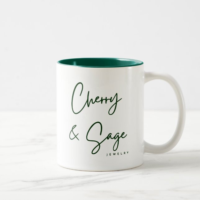Mug en céramique Cherry & Sage Jewelry (Droit)