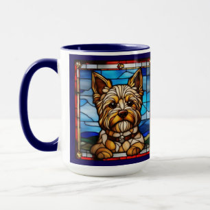 Mug en céramique Cute Yorkie pour café
