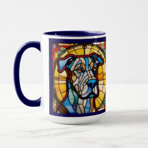 Mug en céramique de café avec Grand Danois mignon