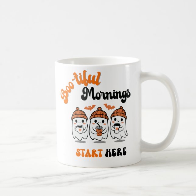 Mug en céramique Halloween, Parfait pour la saison (Droite)