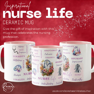 Mug en céramique Nurse Life