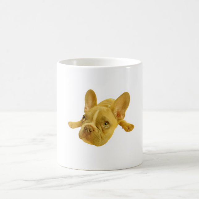 Mug en céramique pour amateur de chien Frenchie ad (Centre)