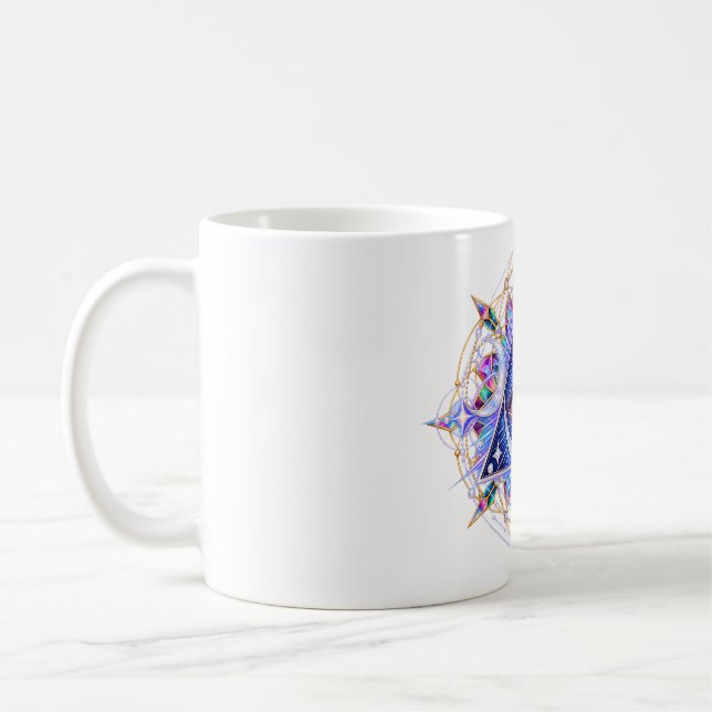 Mug en céramique Sapphire Celestial Eye (Gauche)