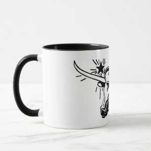 Mug en céramique Texas Longhorn