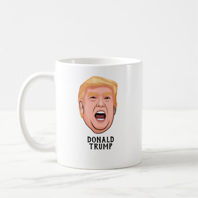 MUG EN COLÈRE DONALD TRUMP PERSONNALISÉ (Gauche)