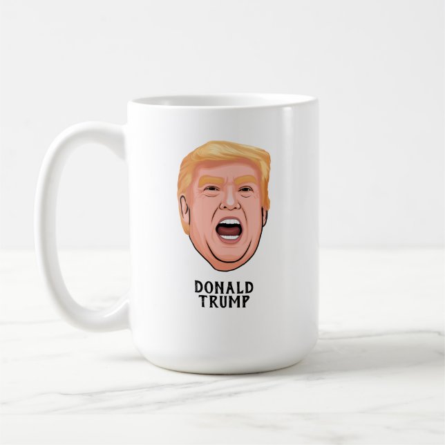 MUG EN COLÈRE DONALD TRUMP PERSONNALISÉ (Gauche)