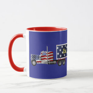 Mug En Dieu, nous faisons confiance à Big Rig Truck Mu