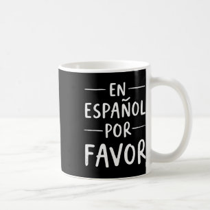Mug En Espagnol S'il Vous Plaît Professeur d'espagnol 