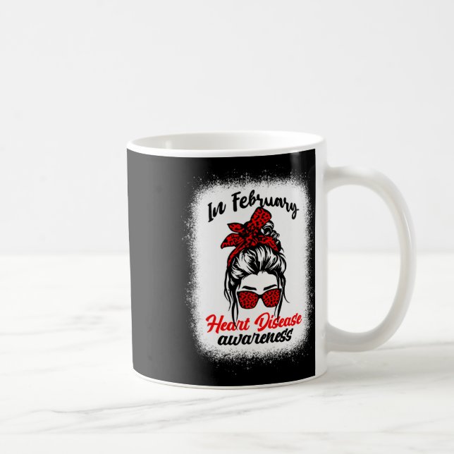 Mug En Février Sensibilisation aux maladies cardiaques (Droite)