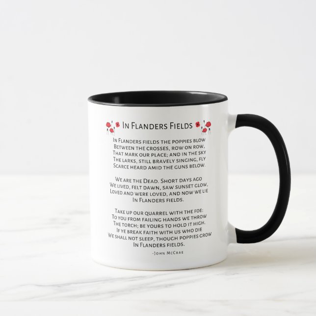 Mug En Flandre, Les Papes Font Sauter John McCrae (Droite)