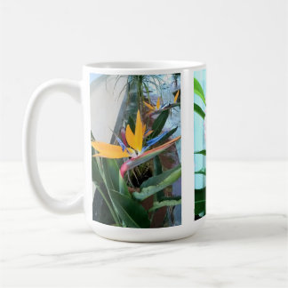 Mug en fleurs paradisiaques