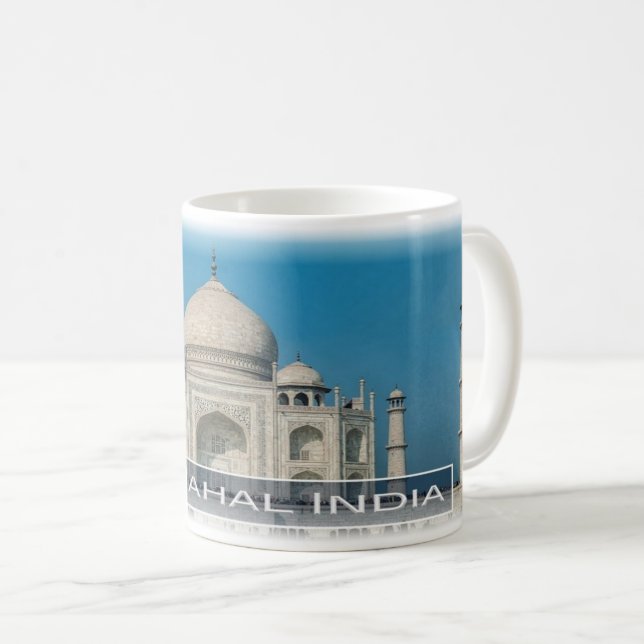 Mug EN Inde - Le Taj Mahal - (Devant droit)