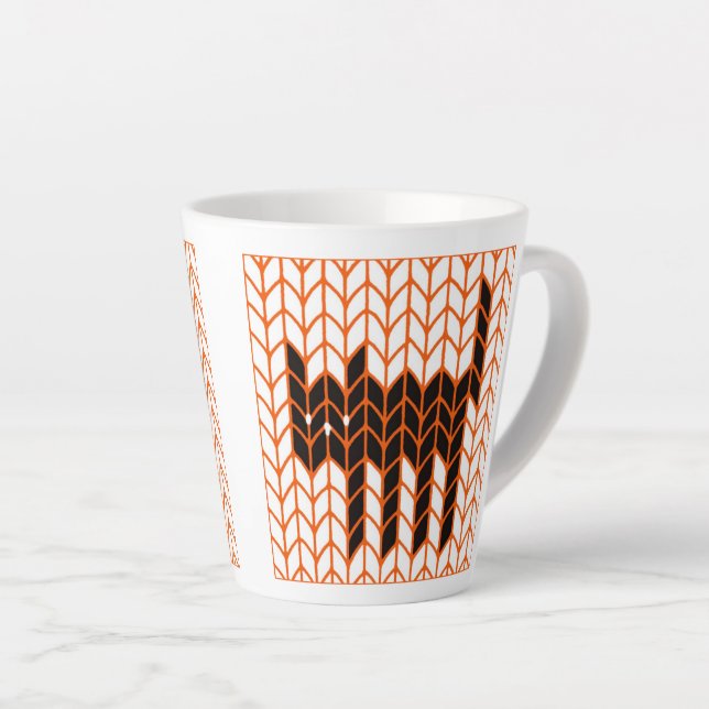 Mug en laine BLACK CAT Latte (Angle droit)