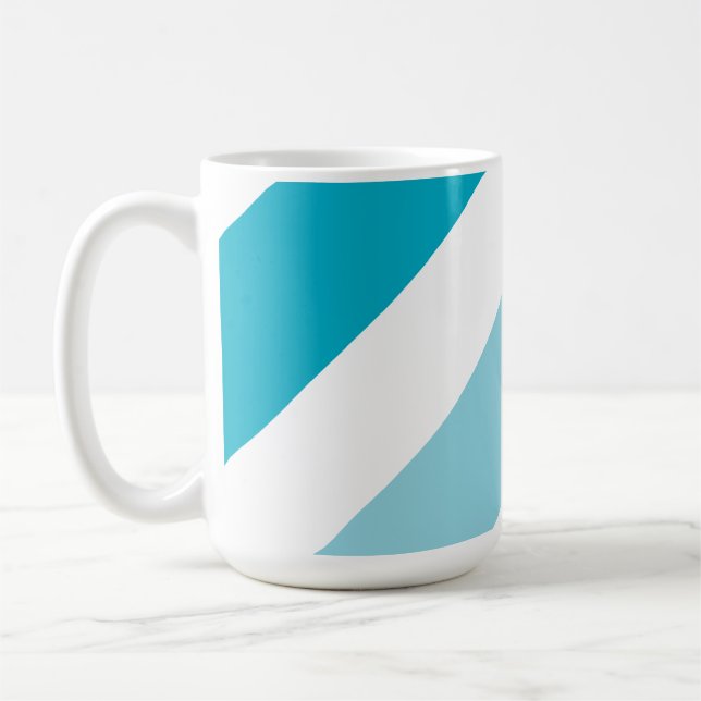 Mug en latte à deux tons (Gauche)