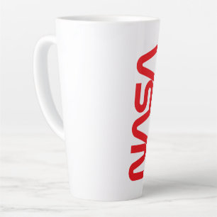 Mug en latte cirque Iconique de la NASA (blanc de