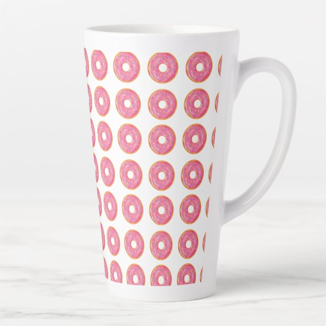 Mug en latte de beigne stylé (Droite)