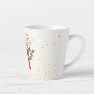 Mug en latte rouge
