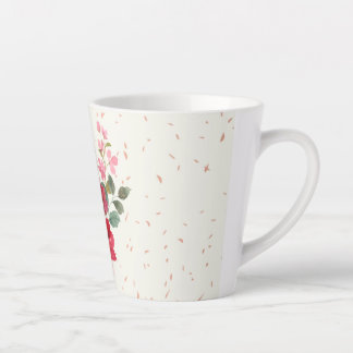 Mug en latte rouge